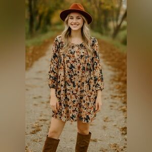 Entro Floral Dress NWOT Size Medium